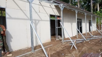 BNPB Bangun 117 Huntara di Kabupaten Agam Untuk Korban Banjir dan Longsor